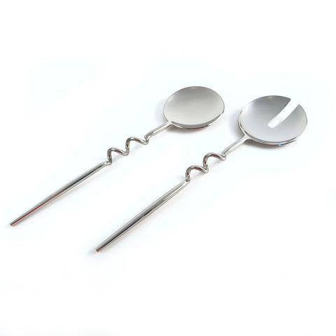 Elisa Silver Servers (Set of 2) by MESO