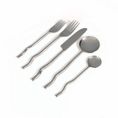 Emma Silver Flatware (Set of 20) by MESO