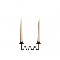 Helen Black Candle Holder by MESO