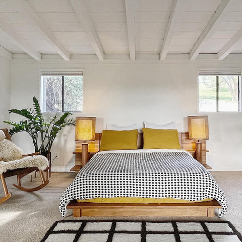 Grid Wool Rug by Diego Olivero Studio