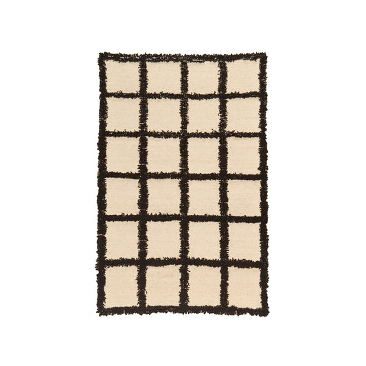 Grid Wool Rug by Diego Olivero Studio