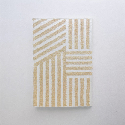 Linear I Wool Rug by Diego Olivero Studio