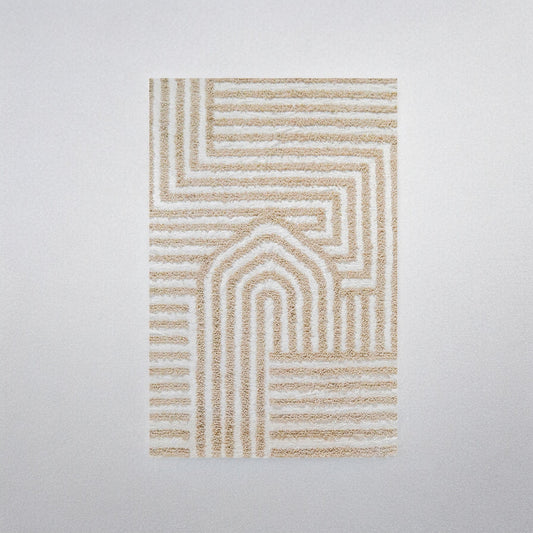 Cruzadas Wool Rug by Diego Olivero Studio