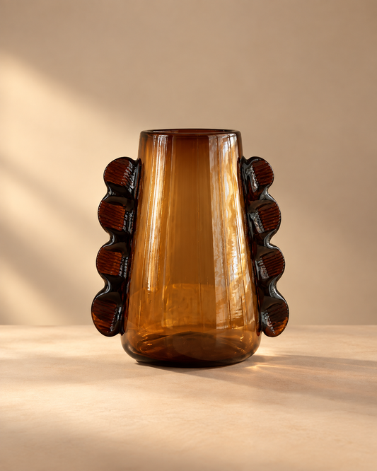 Betta Vase Amber by MESO