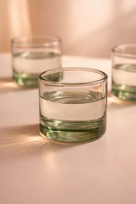 Ana Clear Short Glasses by MESO