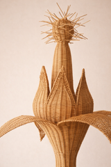 Artefacto Wood Pich Floor Sculpture by Lørdag & Søndag