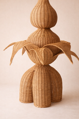 Artefacto Wood Pich Floor Sculpture by Lørdag & Søndag