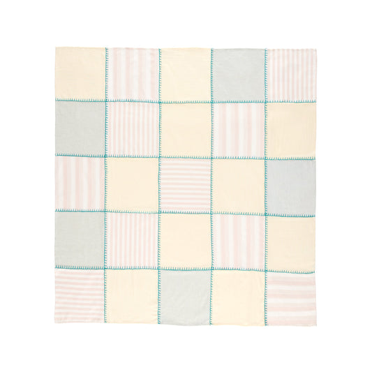 Suavecito Patchwork Tablecloth by Casa Edel