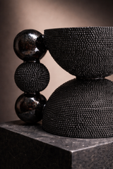 Tres Black Vessel by Marva Studio