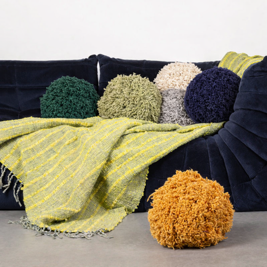 Momo Wool Pillows by Casa Edel