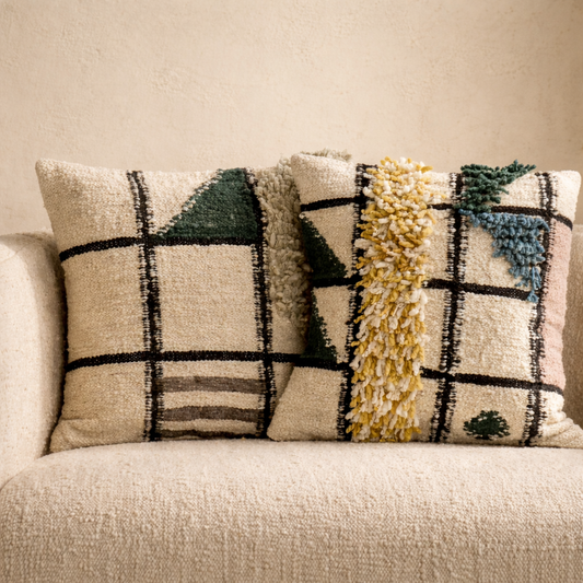 Loren Wool Pillow Covers by Diego Olivero Studio