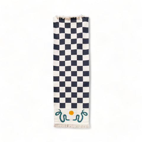 Checker Wool Rug by MA