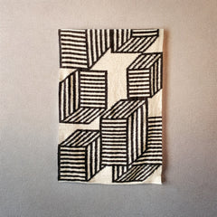 Cubos Wool Rug by Diego Olivero Studio