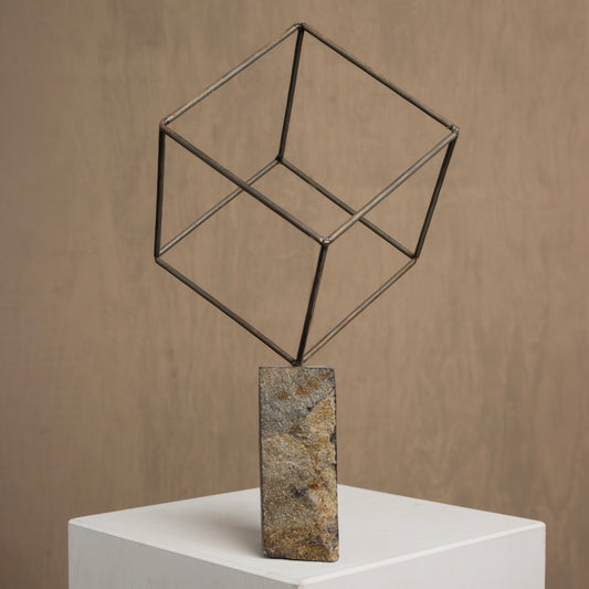 Single Cube Sculpture by MESO