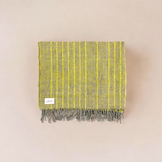 Yellow Wool Blanket by Casa Edel