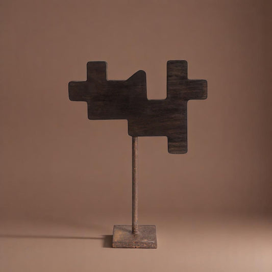 Puzzle Table Sculpture by Daniel Orozco Studio