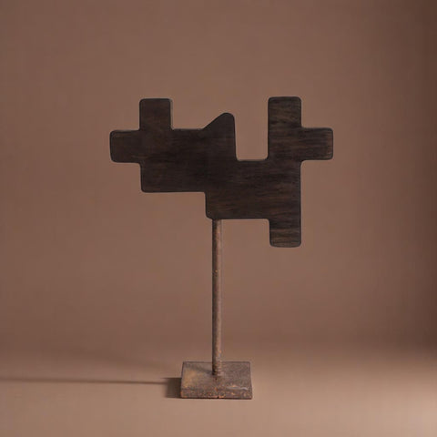 Puzzle Table Sculpture by Daniel Orozco Studio