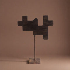 Puzzle Table Sculpture by Daniel Orozco Studio