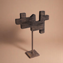 Puzzle Table Sculpture by Daniel Orozco Studio