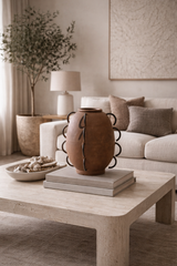 Elliot Terracota Vessel by Diego Olivero Studio