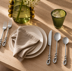Levi Silver Flatware (Set of 20) by MESO