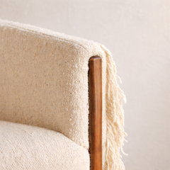 Hilana Wool Chair by Diego Olivero Studio