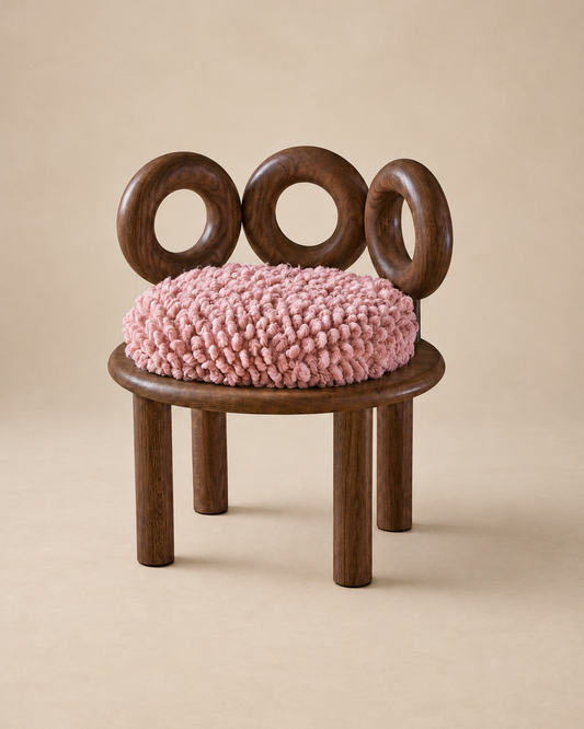 Hooop Pink Chair by Joyful Objects Yes!
