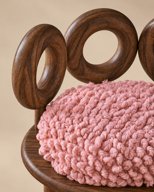 Hooop Pink Chair by Joyful Objects Yes!