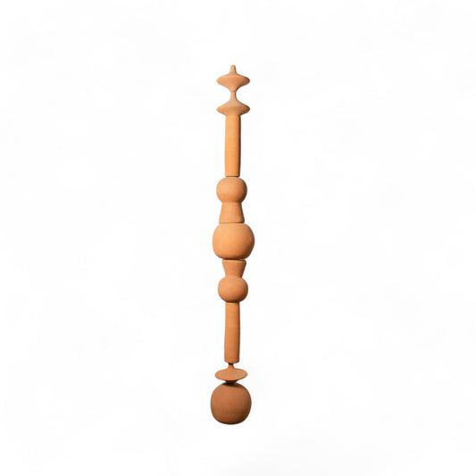Hanging Terracotta Totem I by Diego Olivero Studio
