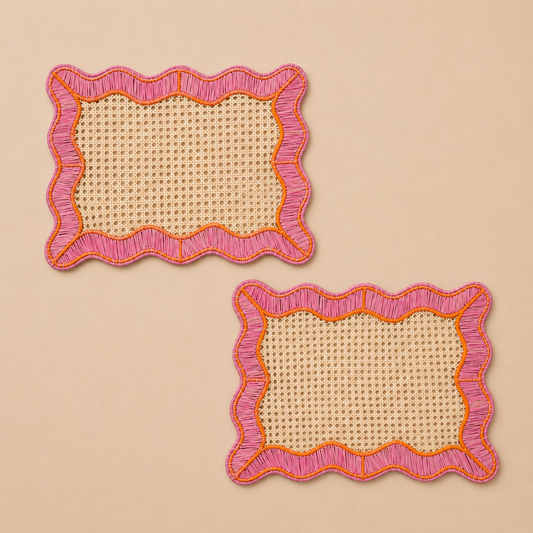 Iko Raffia Placemats (Set of 2)