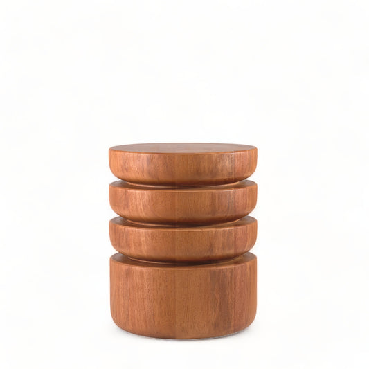 Mahogany Barro Side Table by LĀBRICA