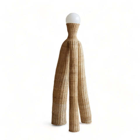 Woven Floor Lamp Artefacto LS 16  by Lørdag & Søndag