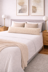 Linear II Wool Pillow Cover by MESO