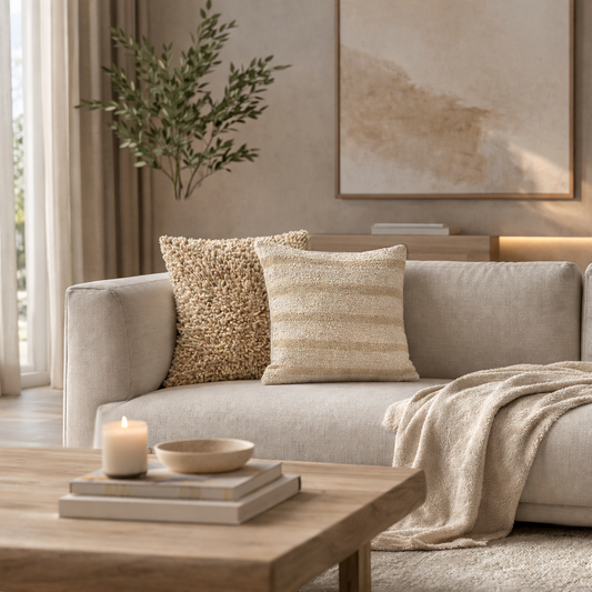 Linear Wool Pillow Cover by MESO