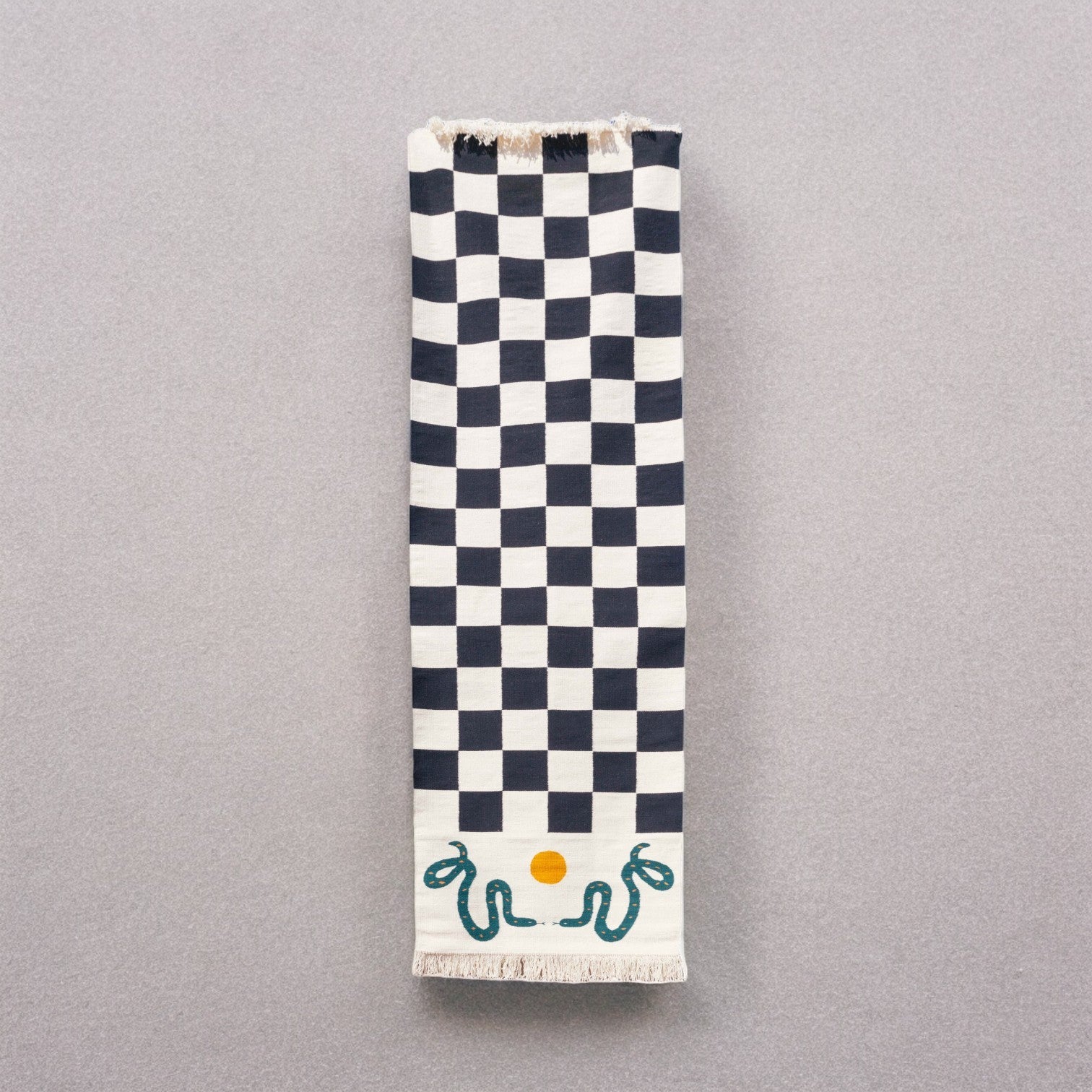 Checker Wool Rug by MA