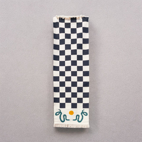 Checker Wool Rug by MA