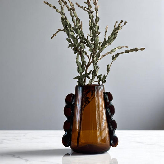 Betta Vase Amber by MESO