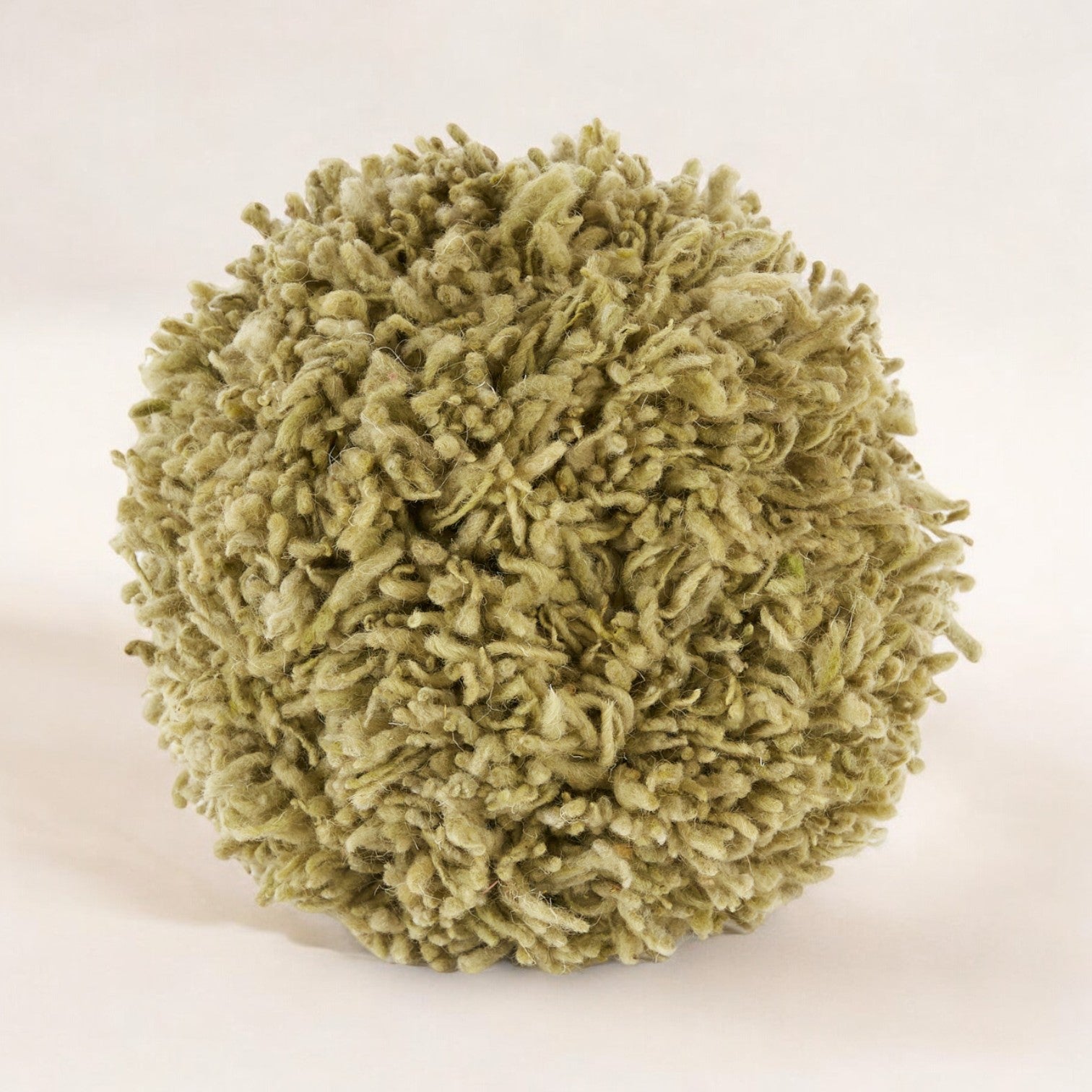 Momo Verde Wool Pillow by Casa Edel