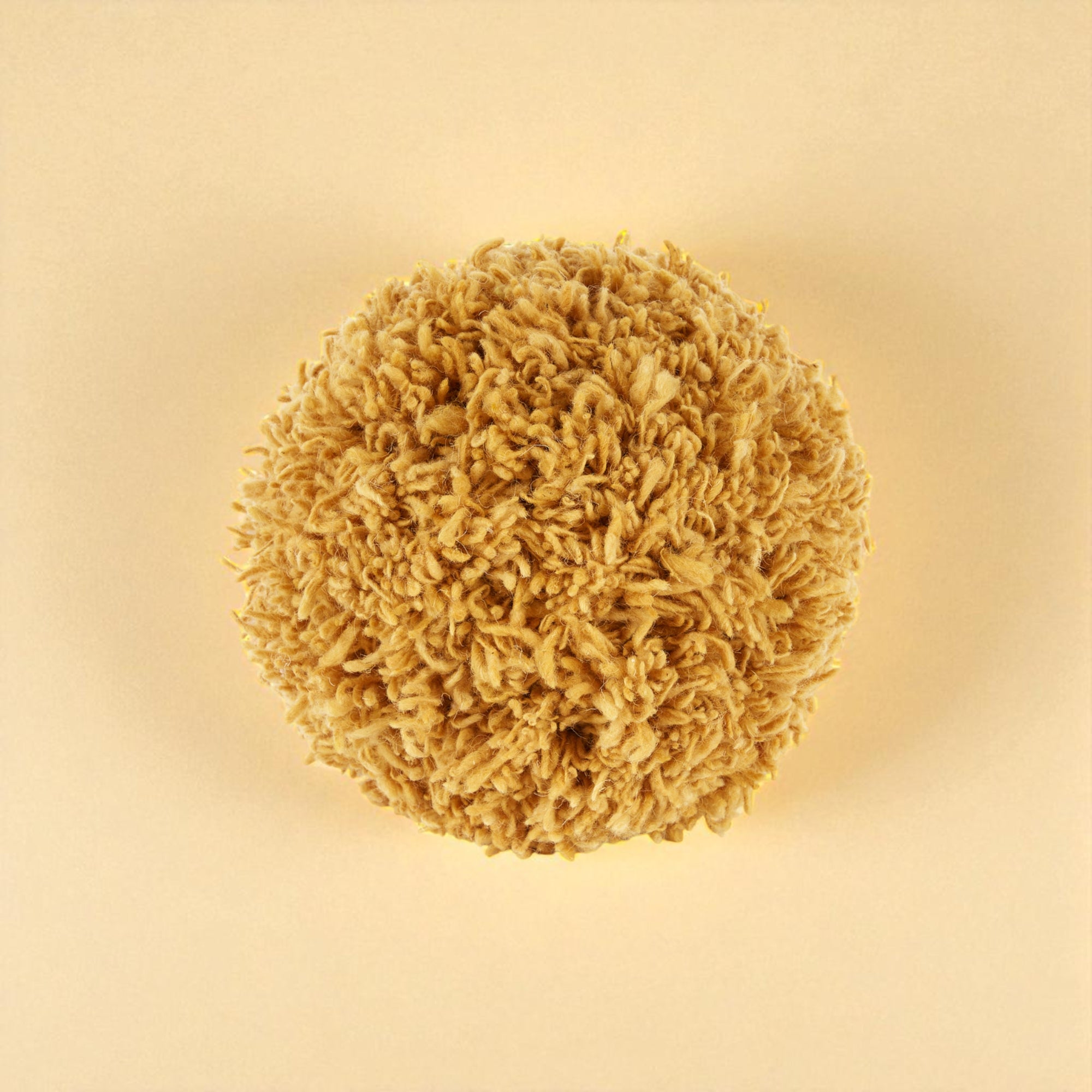 Momo Mostaza Wool Pillow by Casa Edel
