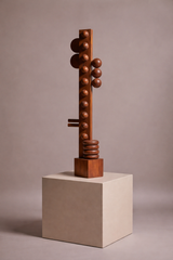 Nunca Wood Sculpture by Diego Olivero Studio