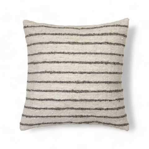 Gray Wool Pillow Covers