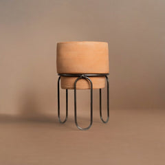 Jaro Short Terracotta Planter by MESO