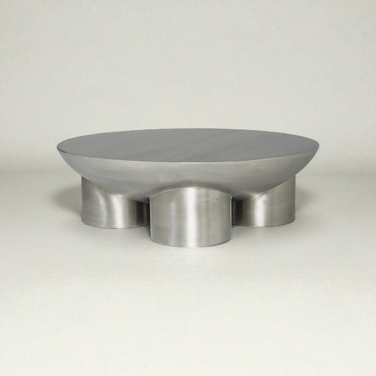 Metate Steel Coffee Table by Tu Taller Design