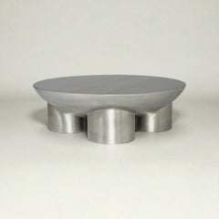 Metate Steel Coffee Table by Tu Taller Design
