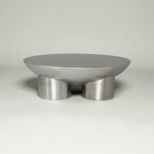 Metate Steel Coffee Table by Tu Taller Design
