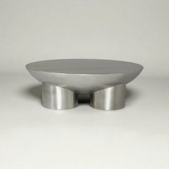 Metate Steel Coffee Table by Tu Taller Design