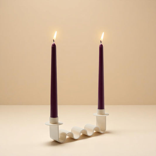 Helen White Candle Holder