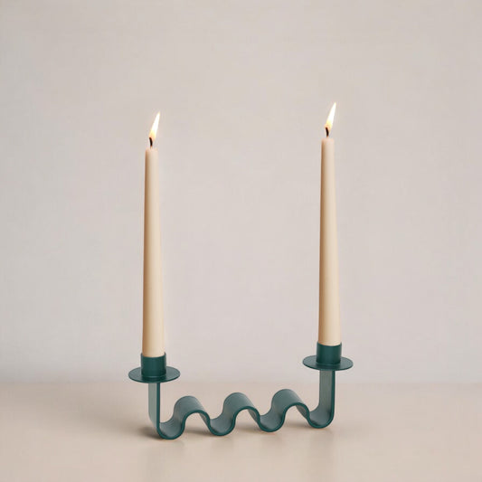 Helen Forest Green Candle Holder by MESO