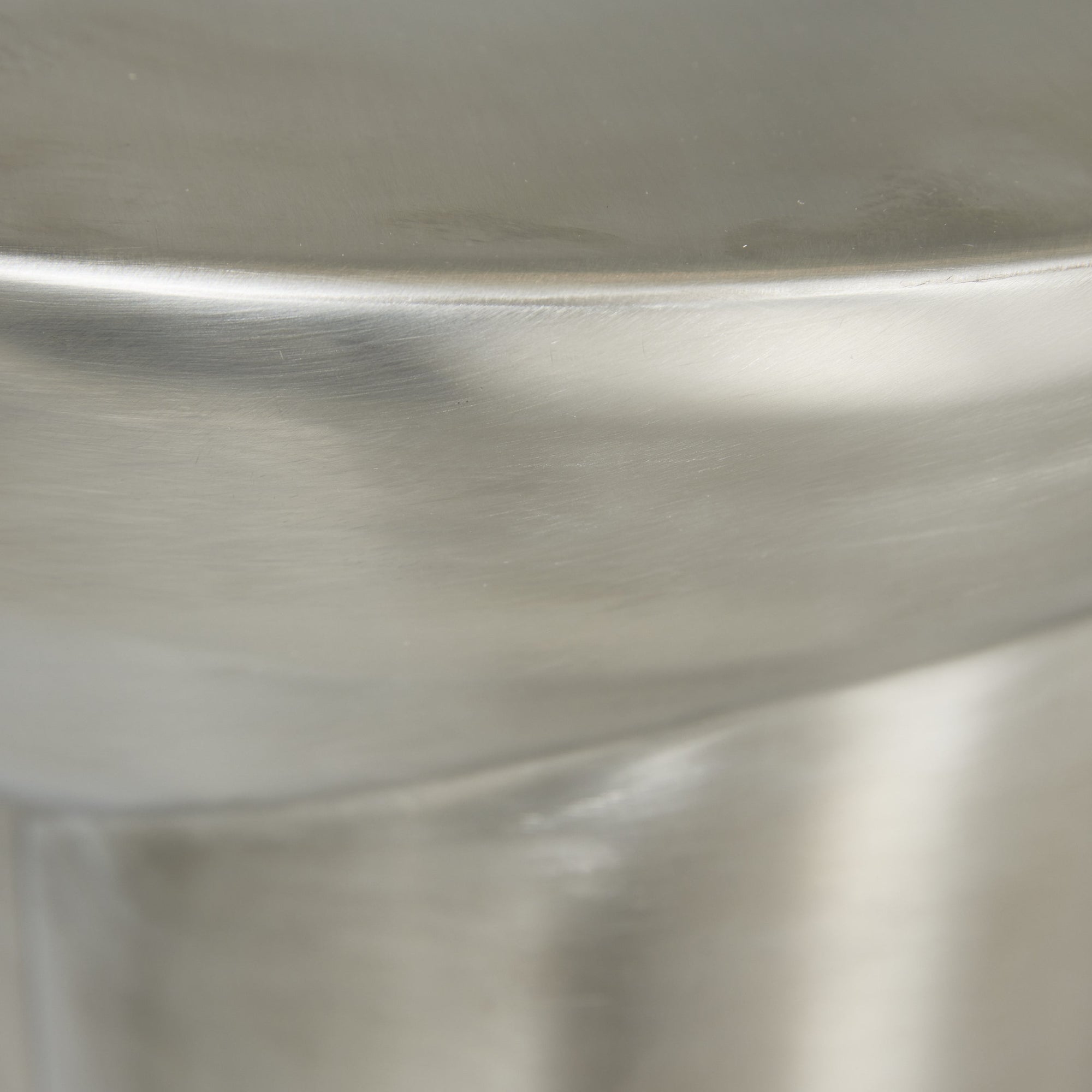 Metate Mate Steel Side Table by Tu Taller Design