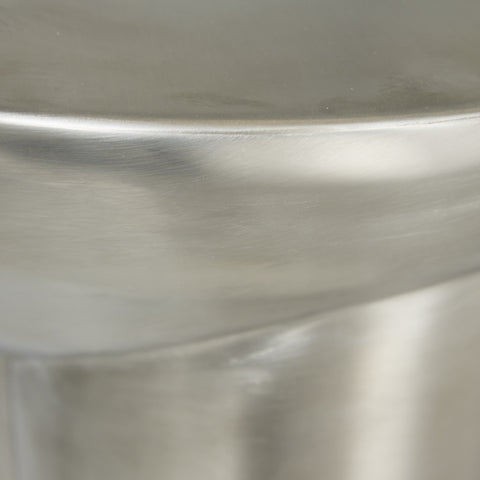 Metate Mate Steel Side Table by Tu Taller Design